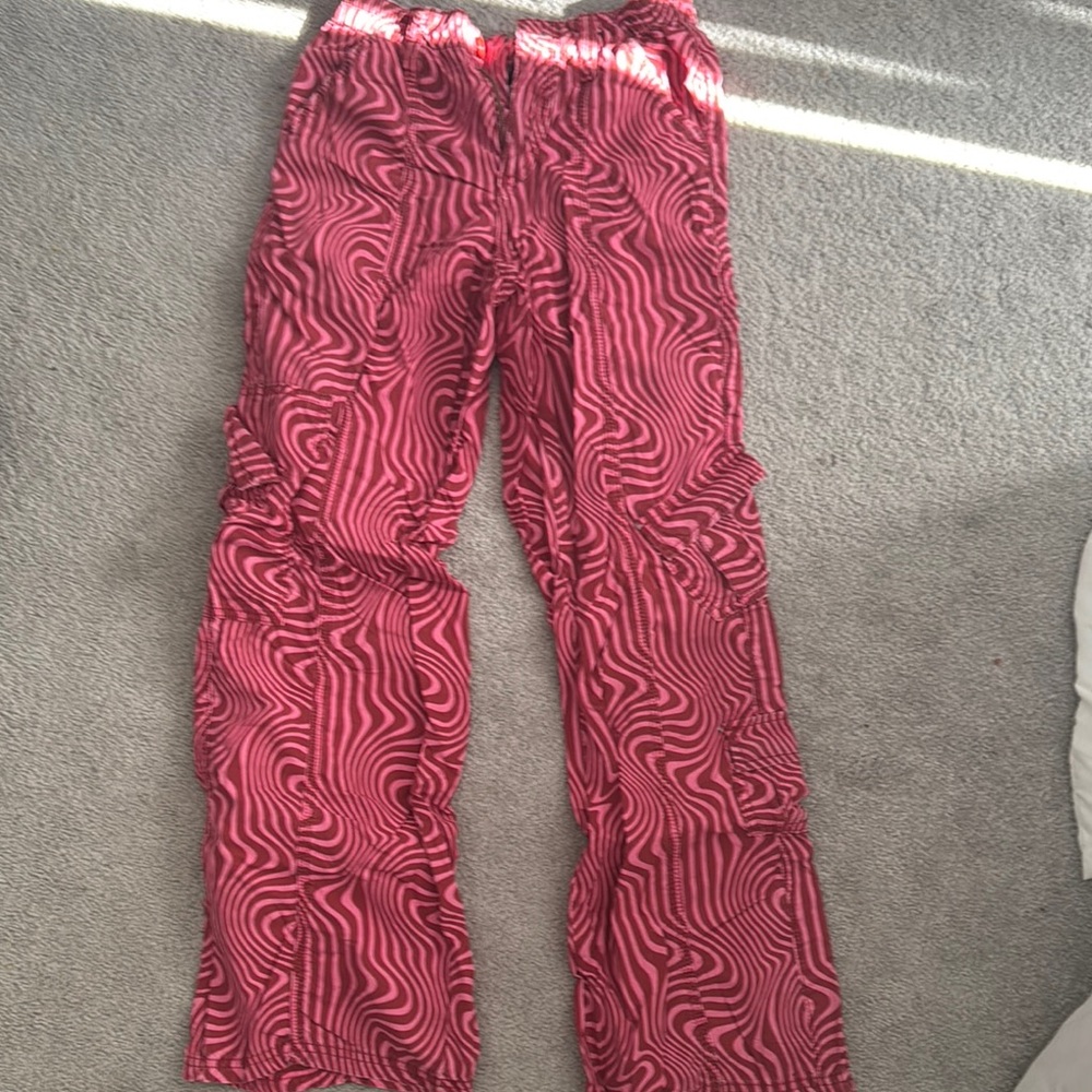 Stylish pink urban Patterned Pants
